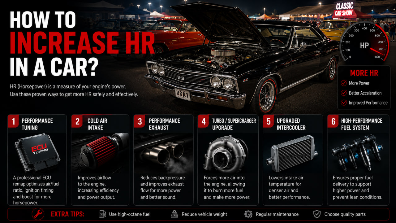 How to increase HR in a car